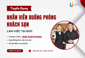Tuyển dụng nhân viên buồng phòng khách sạn tại Đức