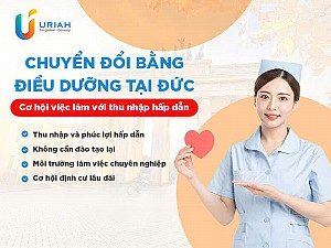 Chuyển đổi bằng điều dưỡng tại Đức: Cơ hội việc làm với thu nhập hấp dẫn