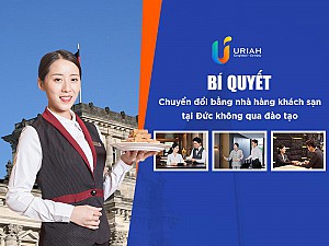 Bí quyết chuyển đổi bằng nhà hàng khách sạn tại Đức không qua đào tạo